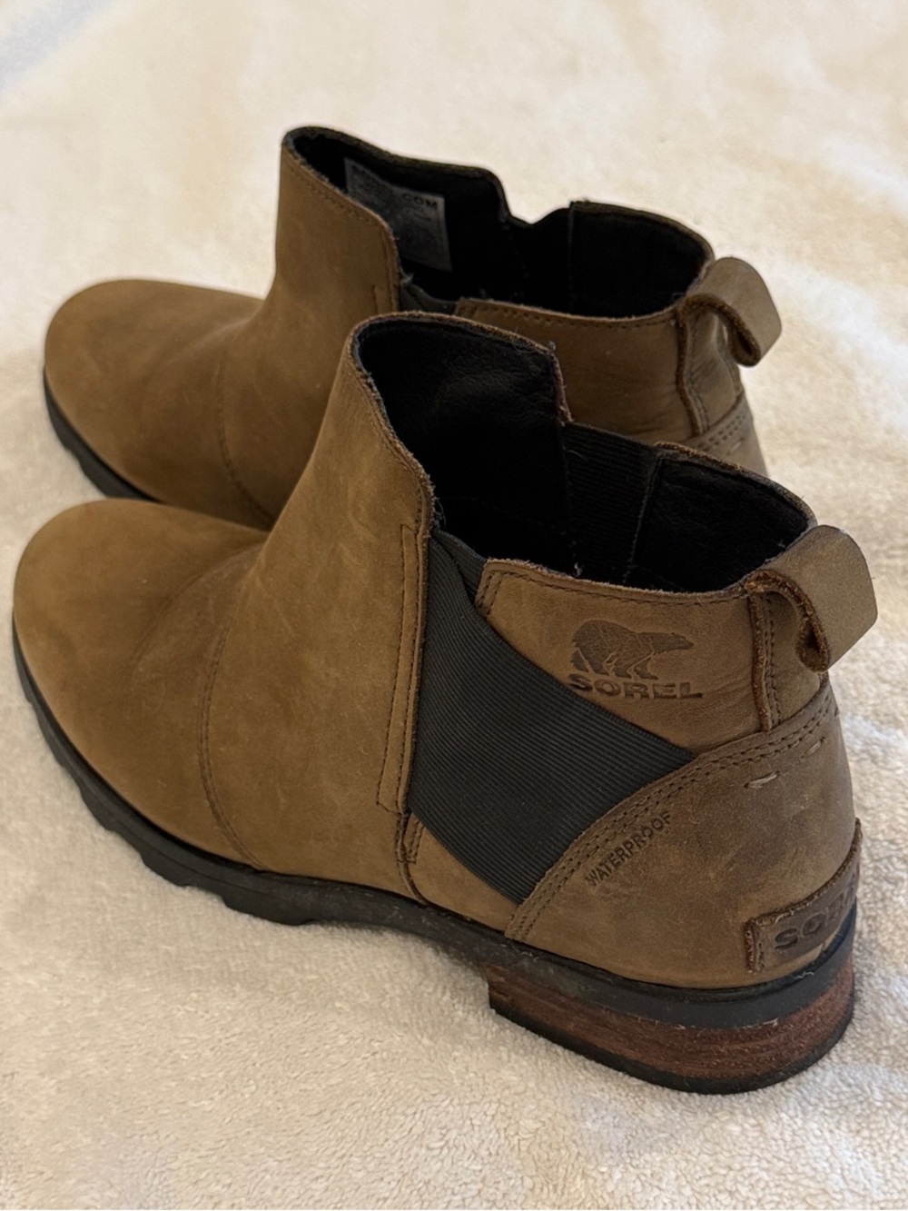 Sorel Brown Waterproof Ankle Boots